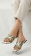 Green Casual Slipper For Ladies CL2258