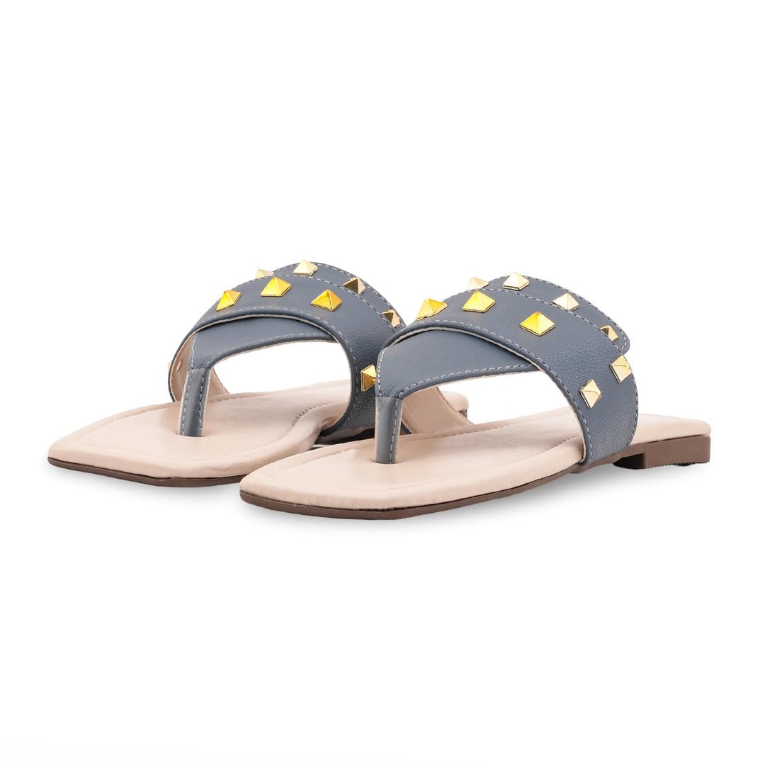 Grey Casual Chappal For Ladies CL2260
