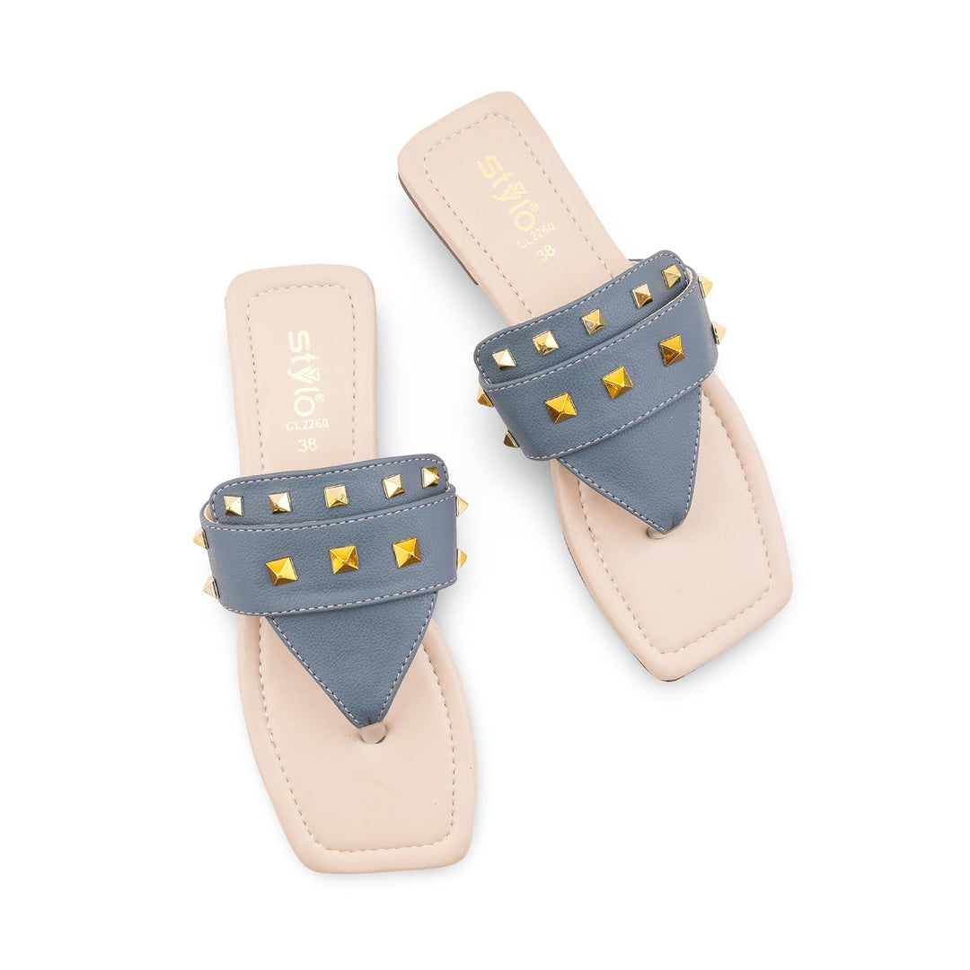 Grey Casual Chappal For Ladies CL2260