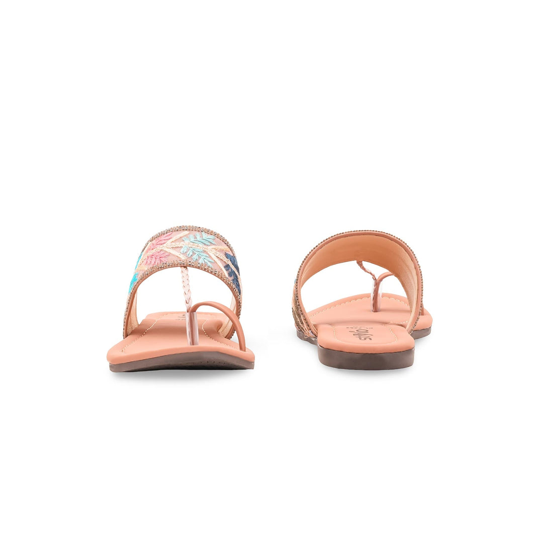 Pink Casual Chappal For Women CL2262