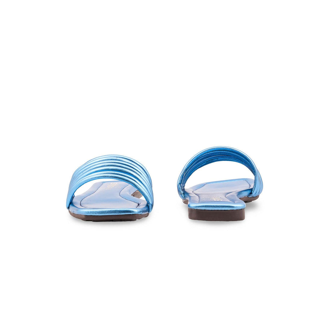 Blue Casual Women Slipper CL2270