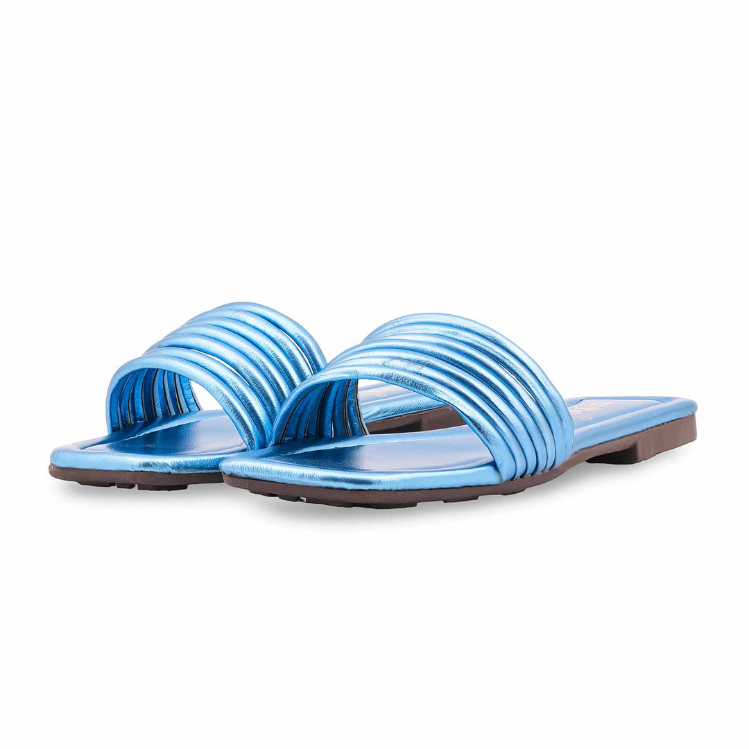 Blue Casual Women Slipper CL2270