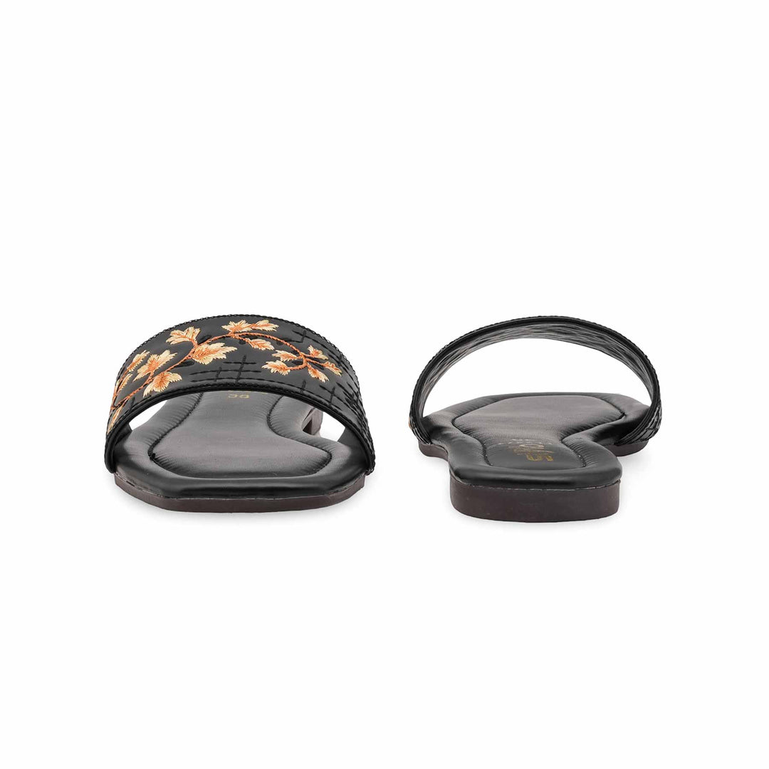 Black Casual Women Slipper CL2273