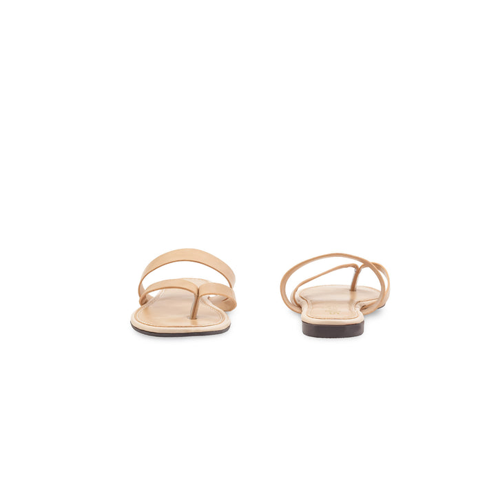 Beige Casual Women Chappal CL2275