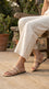Beige Casual Chappal For Ladies CL2276