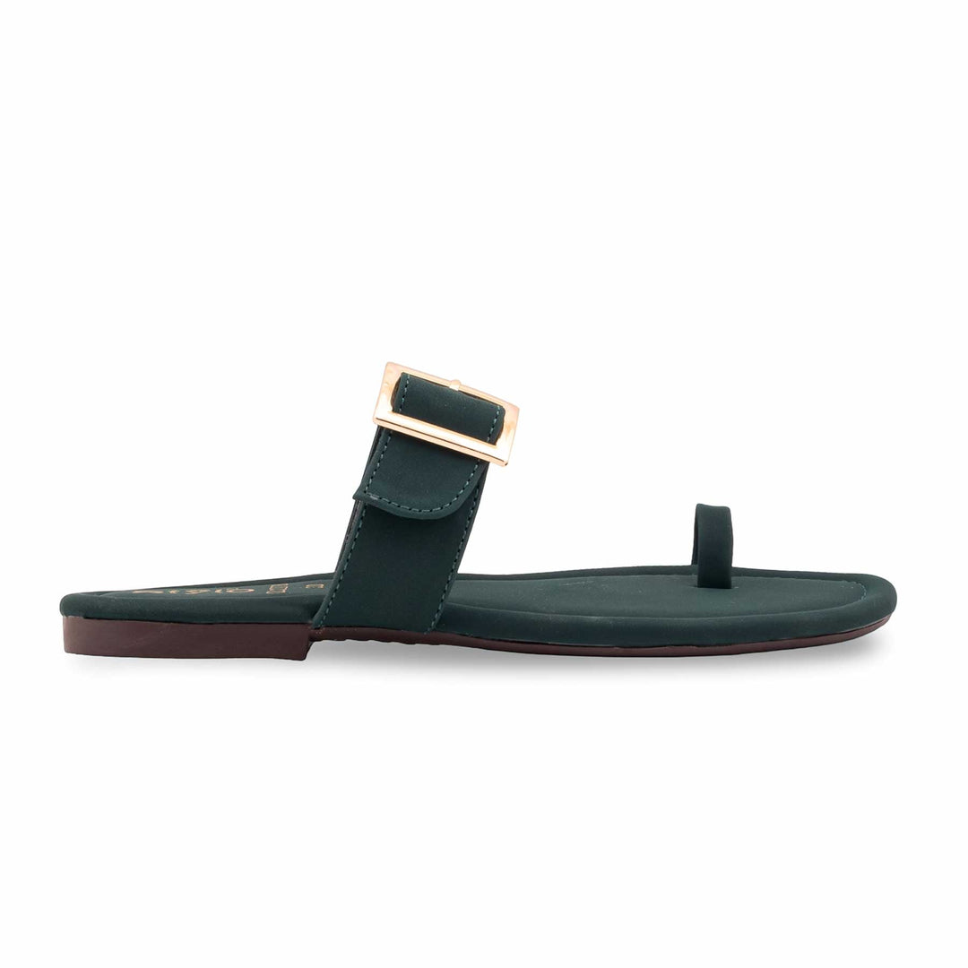 Aqua Green Casual Chappal For Ladies CL2278