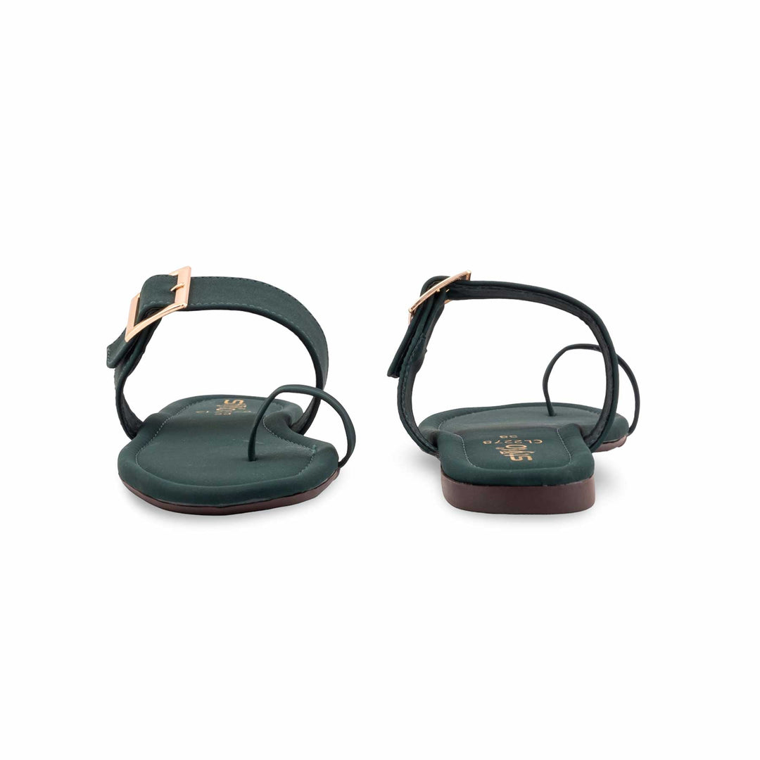 Aqua Green Casual Chappal For Ladies CL2278