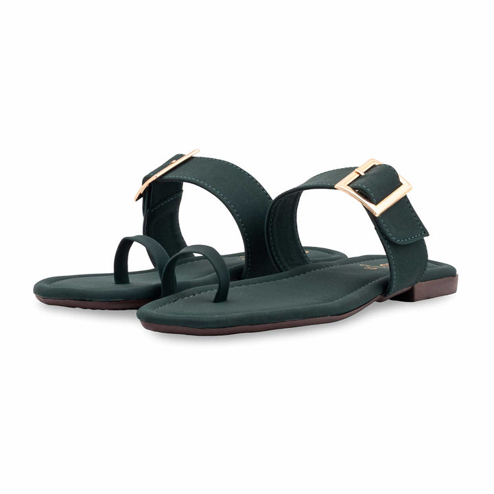 Aqua Green Casual Chappal For Ladies CL2278