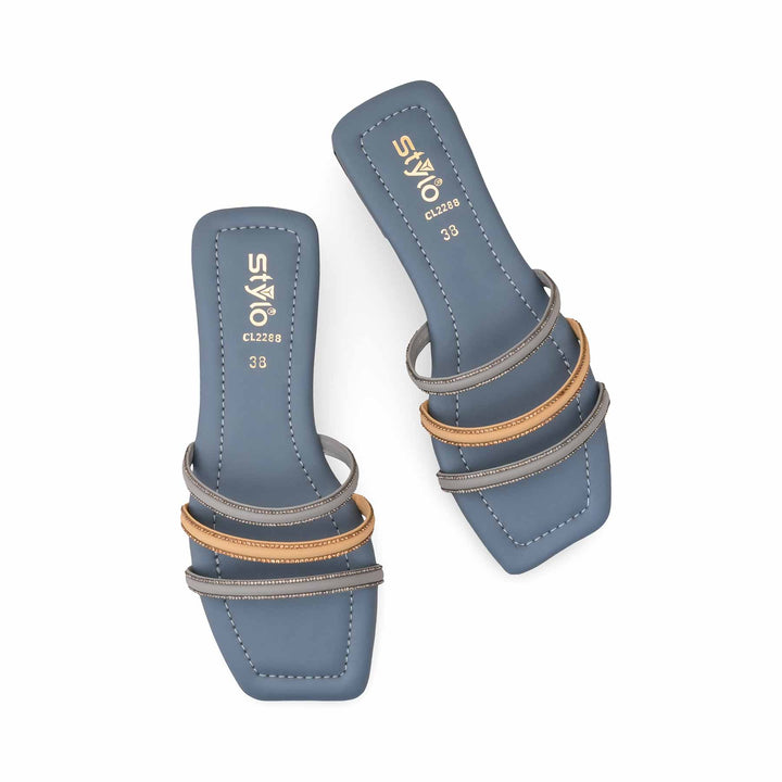 Grey Casual Slipper CL2288