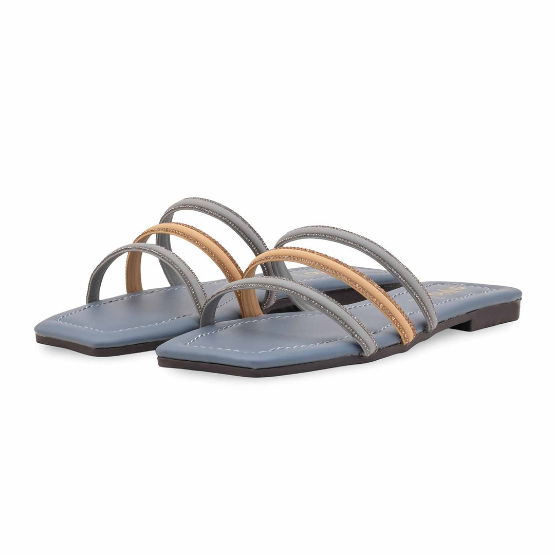 Grey Casual Slipper CL2288