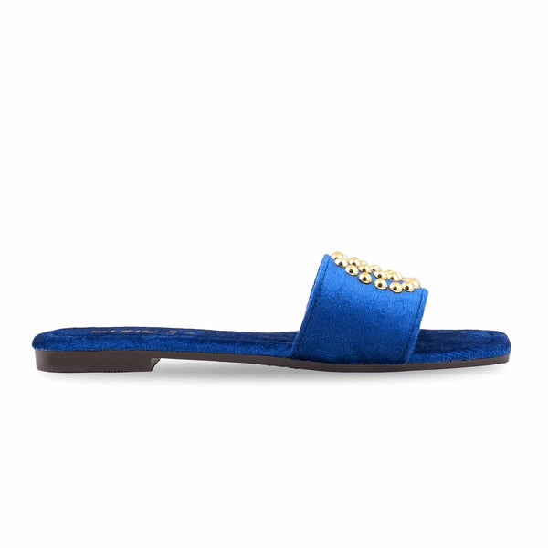 Blue Casual Slipper For Women CL2291