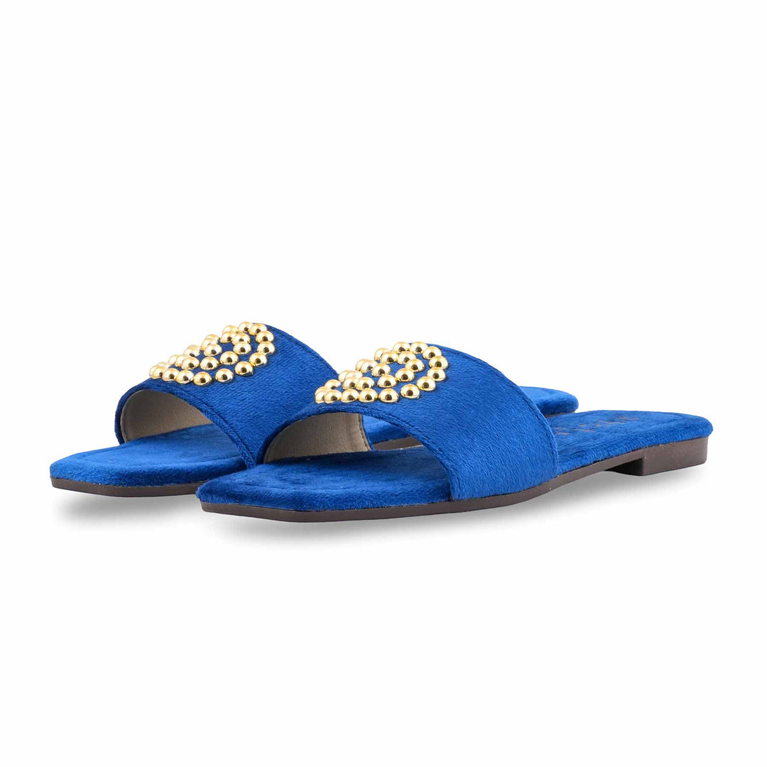 Blue Casual Slipper For Women CL2291