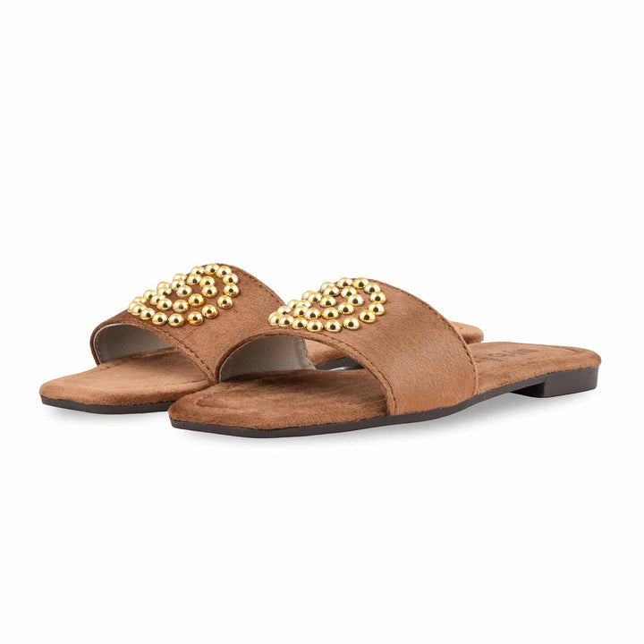 Copper Casual Slipper For Women CL2291