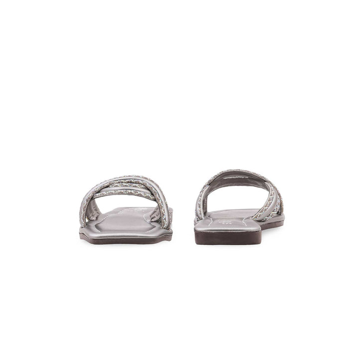 Grey Casual Slipper For Women CL2301