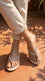 Golden Casual Chappal For Women CL2316
