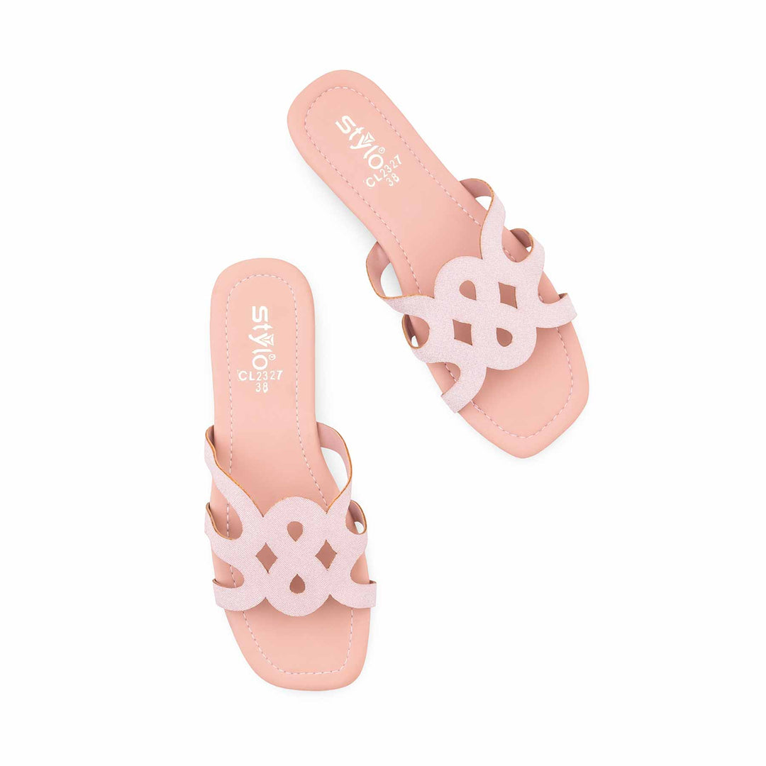 Pink Casual Chappal For Ladies CL2327