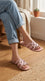 Pink Casual Slipper For Ladies CL2327