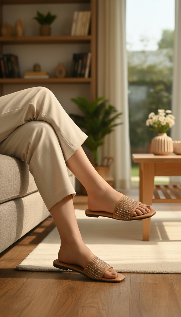 Mustard Casual Women Slipper CL2329