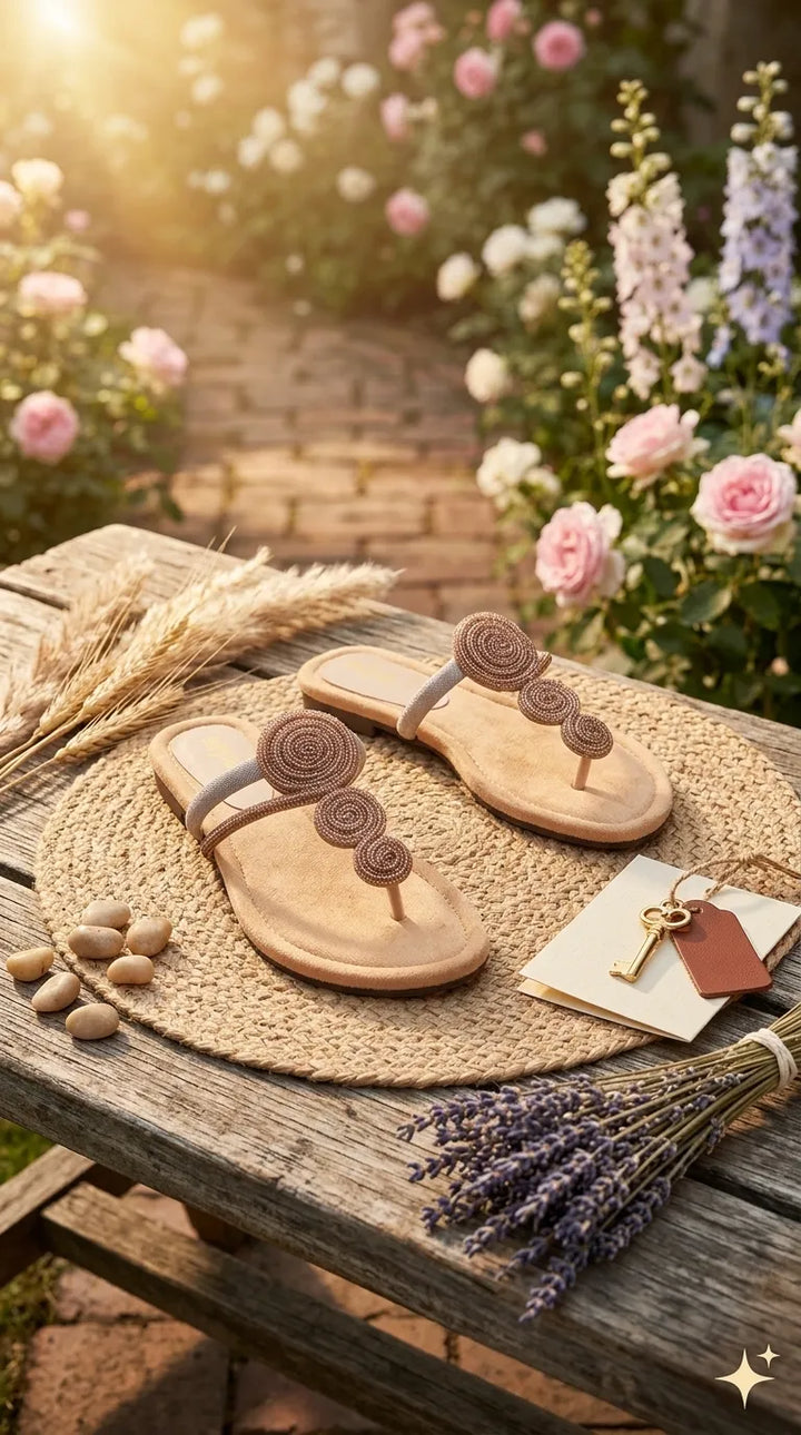 Fawn Casual Chappal For Women CL2339