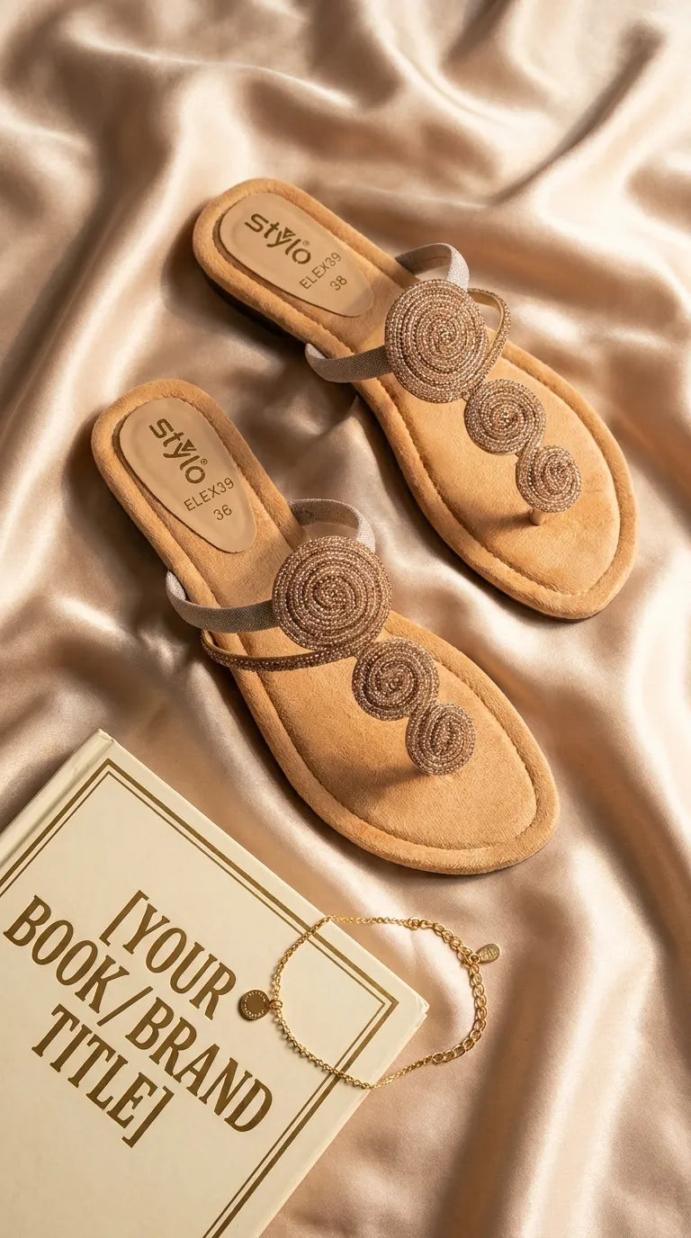 Fawn Casual Chappal For Women CL2339