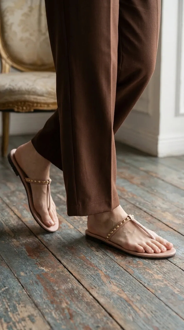 Pink Casual Chappal For Ladies CL2357