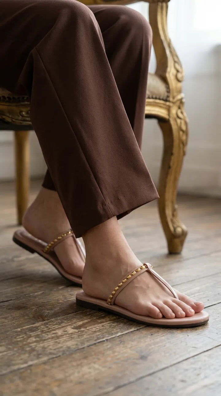 Pink Casual Chappal For Ladies CL2357