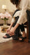 Black Casual Slipper For Women CL2359