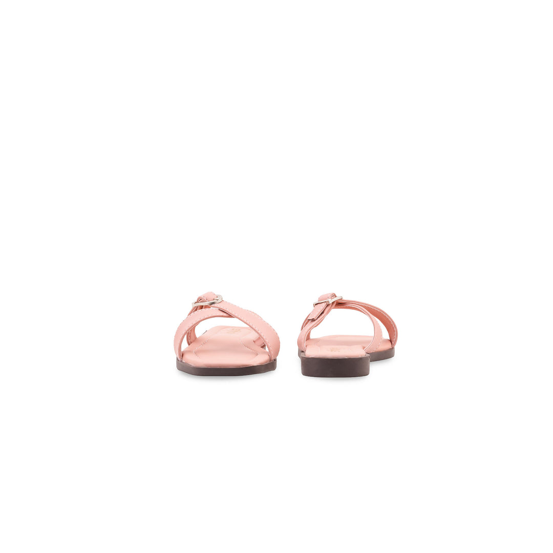 Pink Casual Slipper For Women CL2363