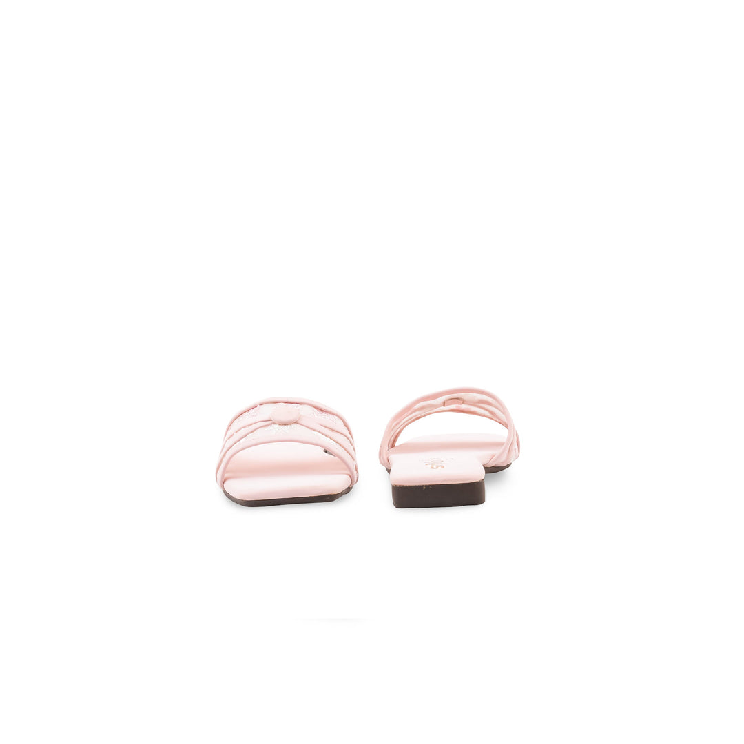 Pink Casual Slipper For Women CL2366