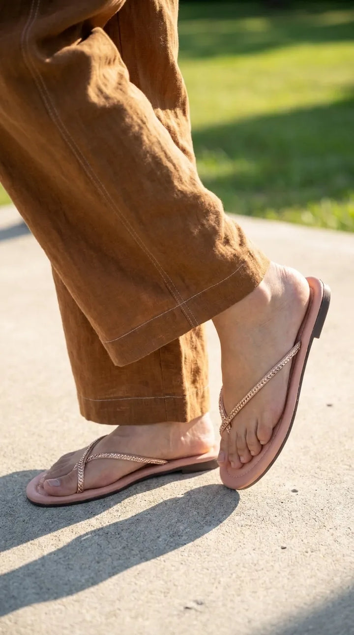 Pink Casual Chappal For Ladies CL2381