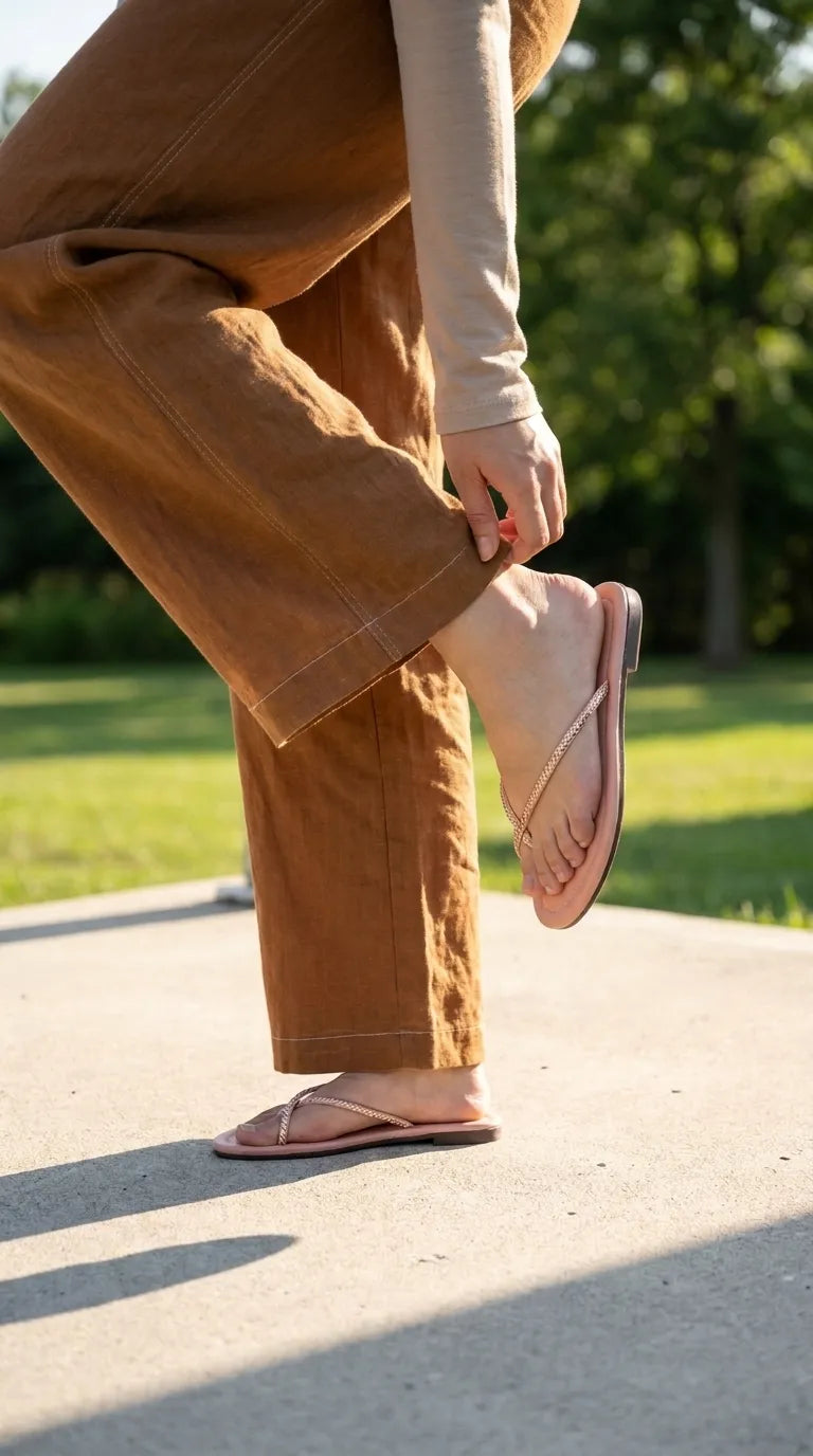Pink Casual Chappal For Ladies CL2381