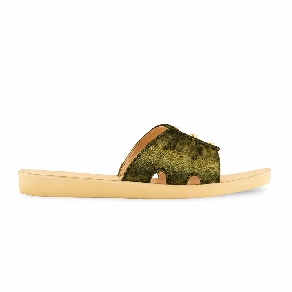 Green Casual Softy For Women CL5494