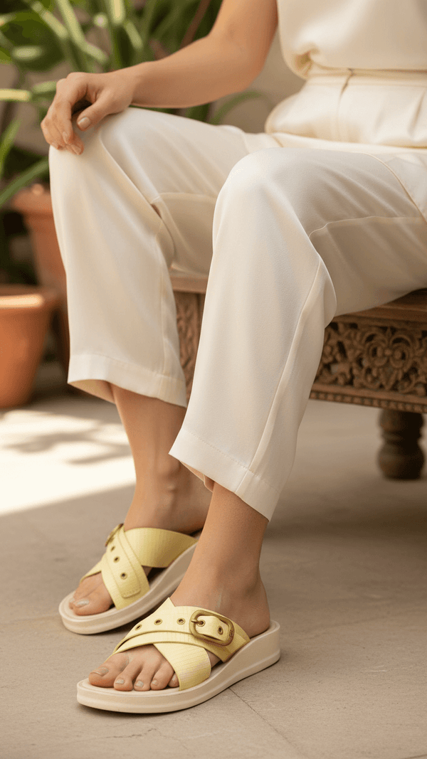 Yellow Casual Softy CL5501