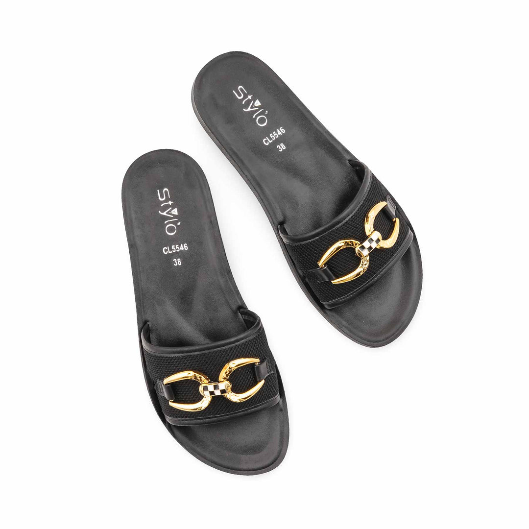 Black Casual Softy For Women CL5546