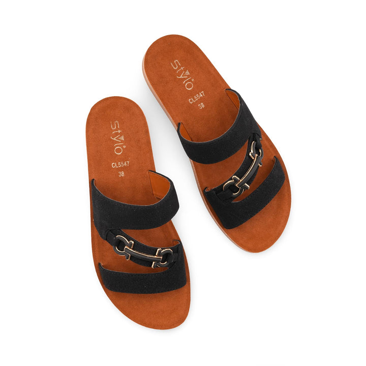 Black Casual Softy For Women CL5547