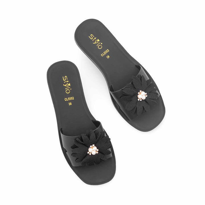 Black Casual Softy For Ladies CL5552