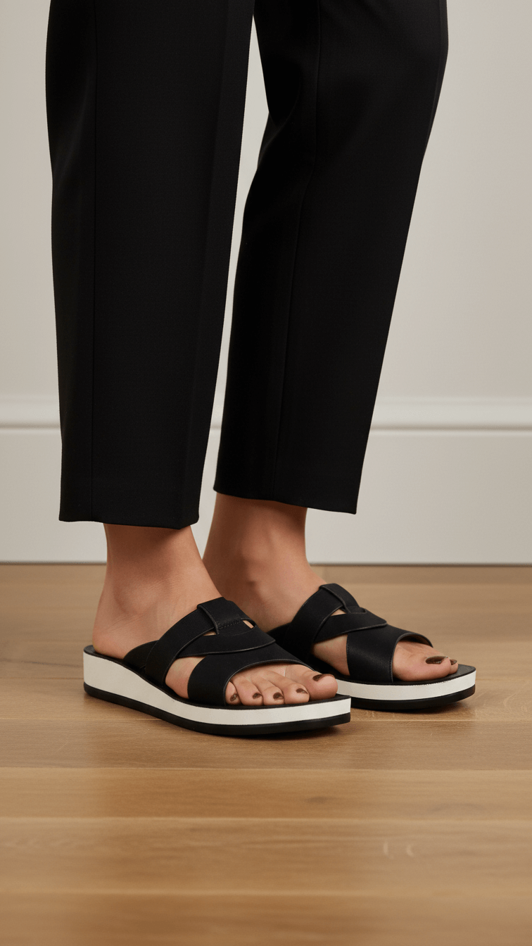 Black Casual Softy For Women CL5554