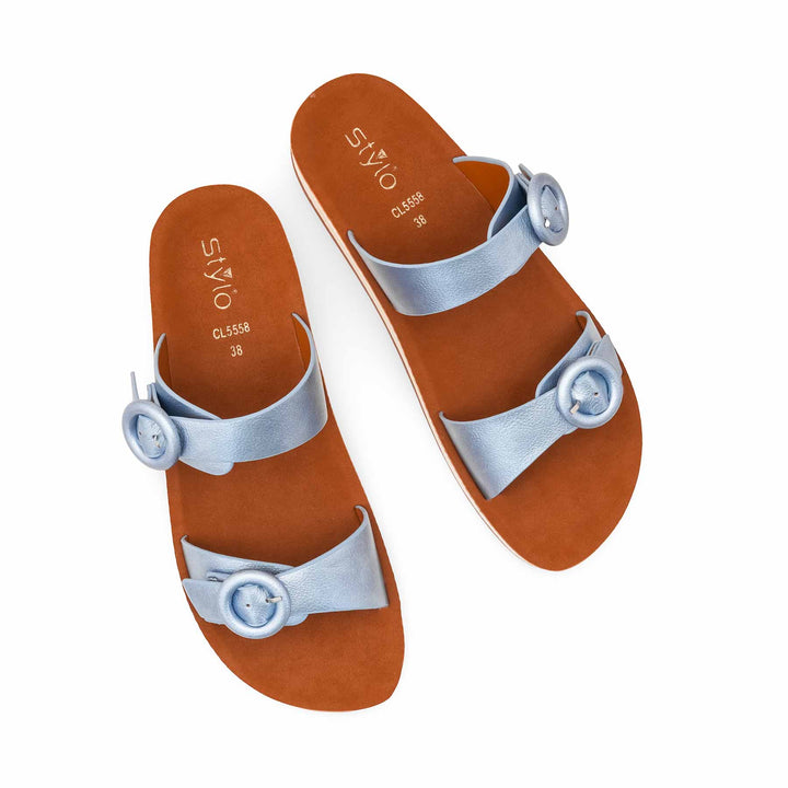 Blue Casual Softy For Ladies CL5558