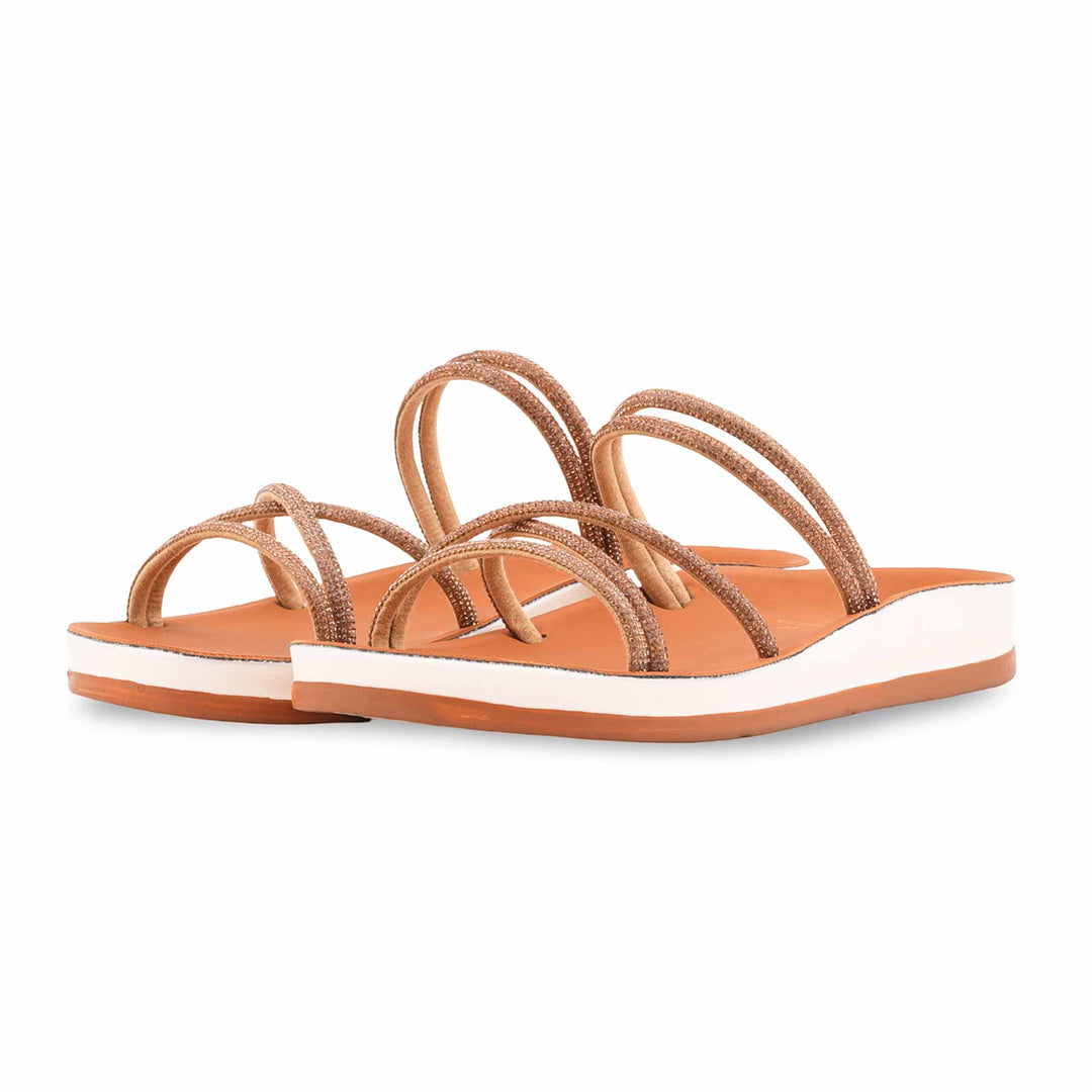 Beige Casual Softy For Women CL5560