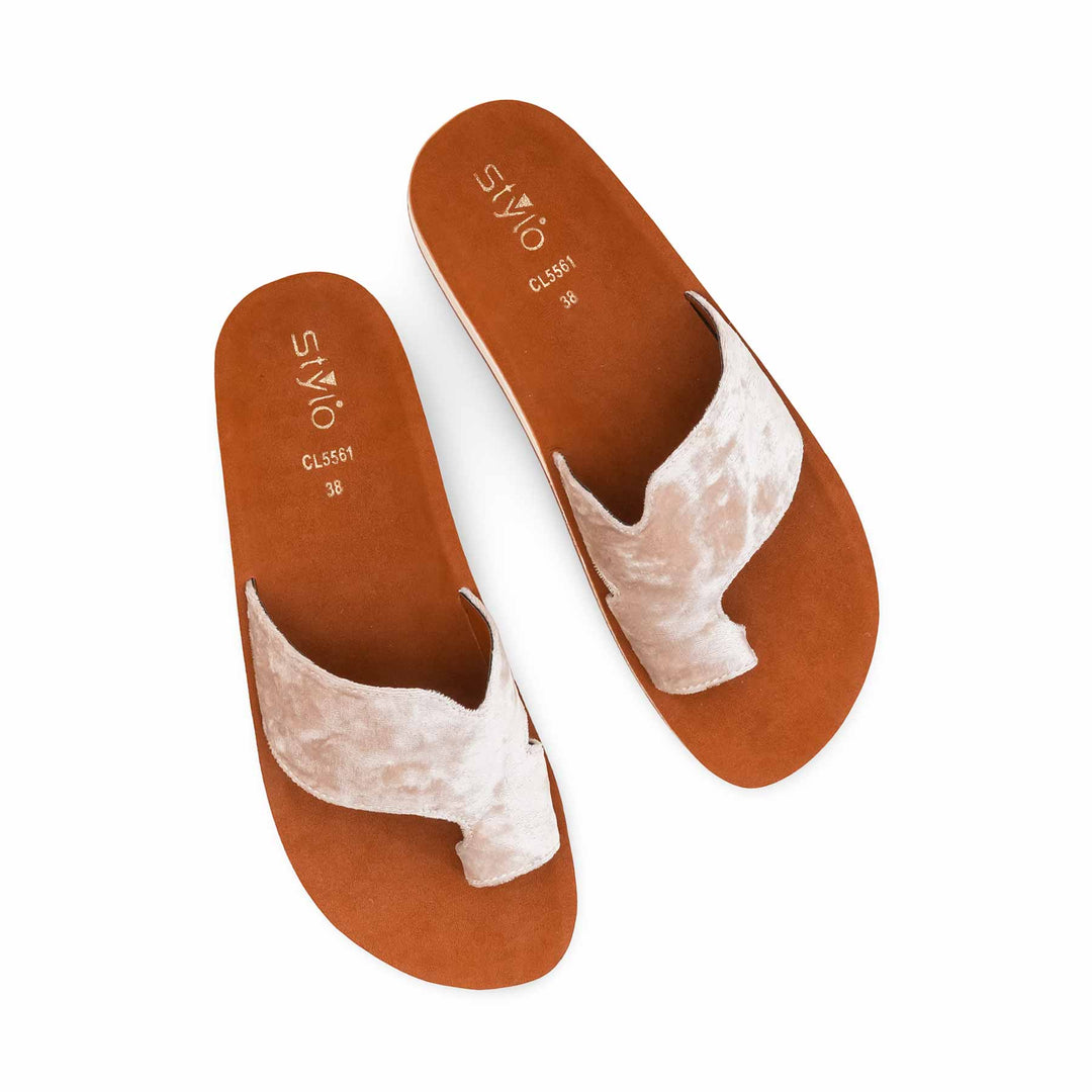 Beige Casual Women Softy CL5561