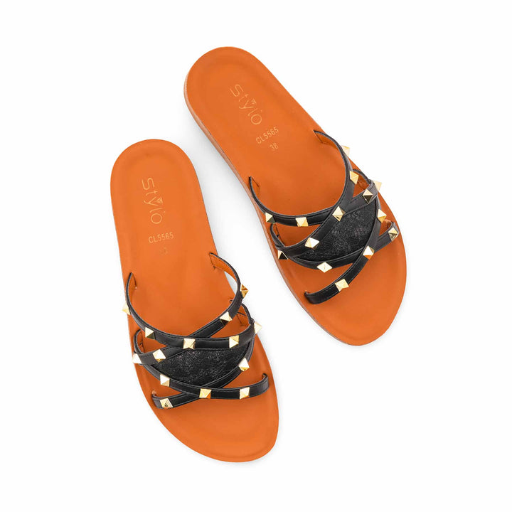 Black Casual Softy For Ladies CL5565