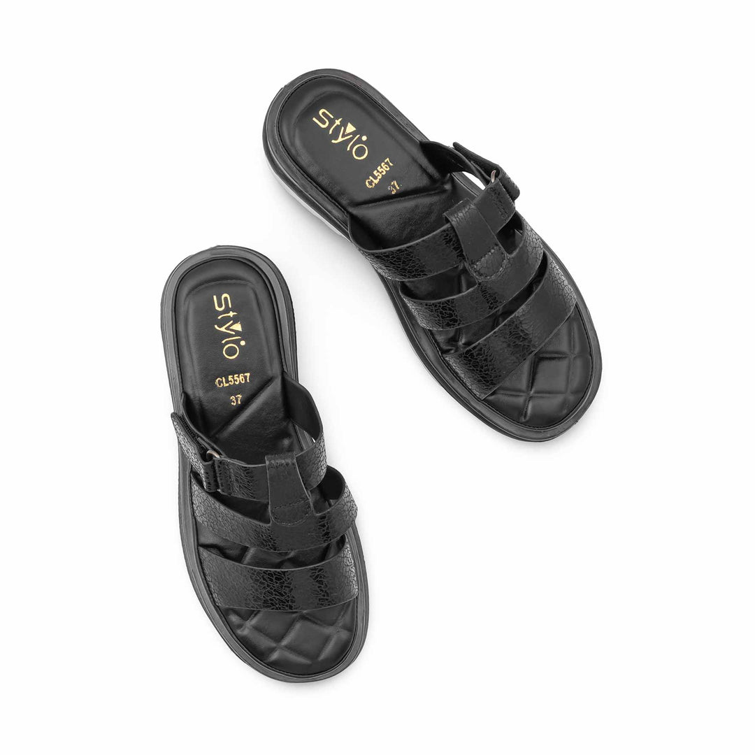 Black Casual Softy For Ladies CL5567