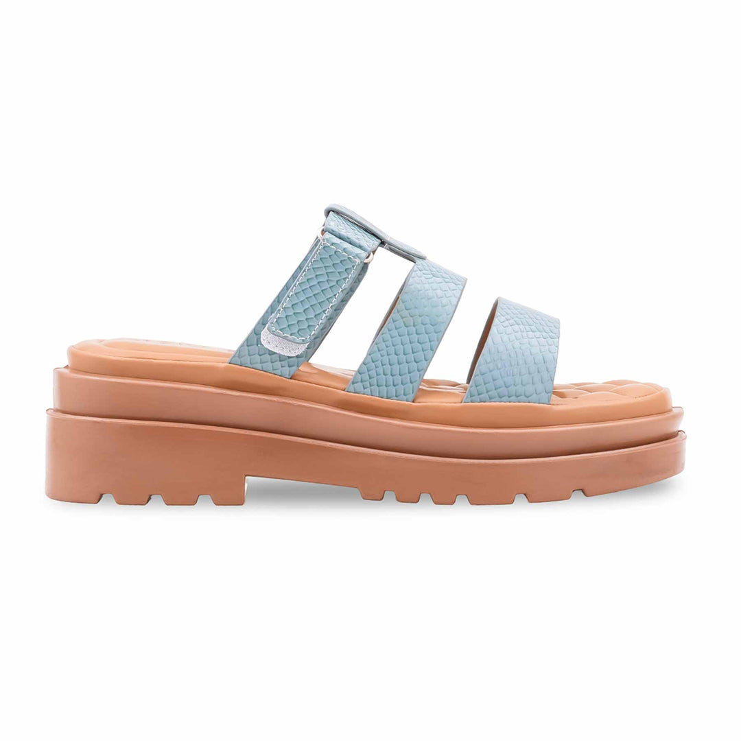 Sky Blue Casual Softy For Women CL5567