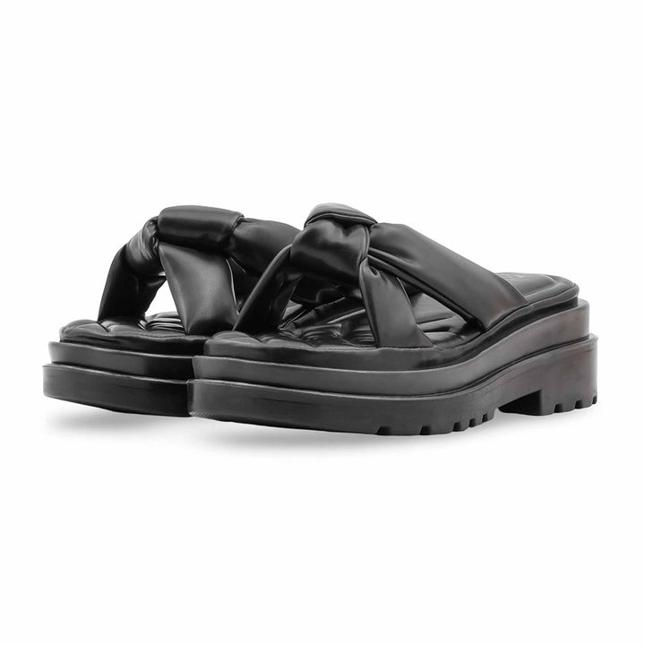 Black Casual Softy For Ladies CL5572