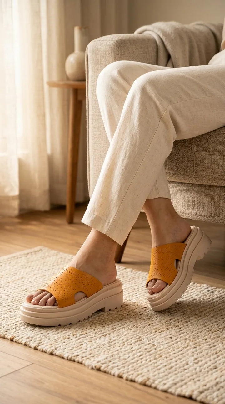 Mustard Casual Softy For Ladies CL5573