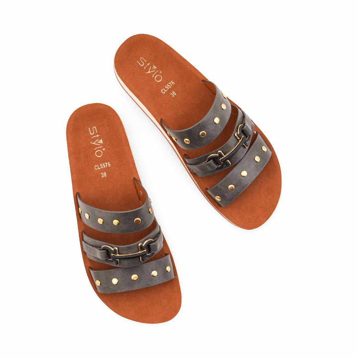 Grey Casual Softy For Women CL5576