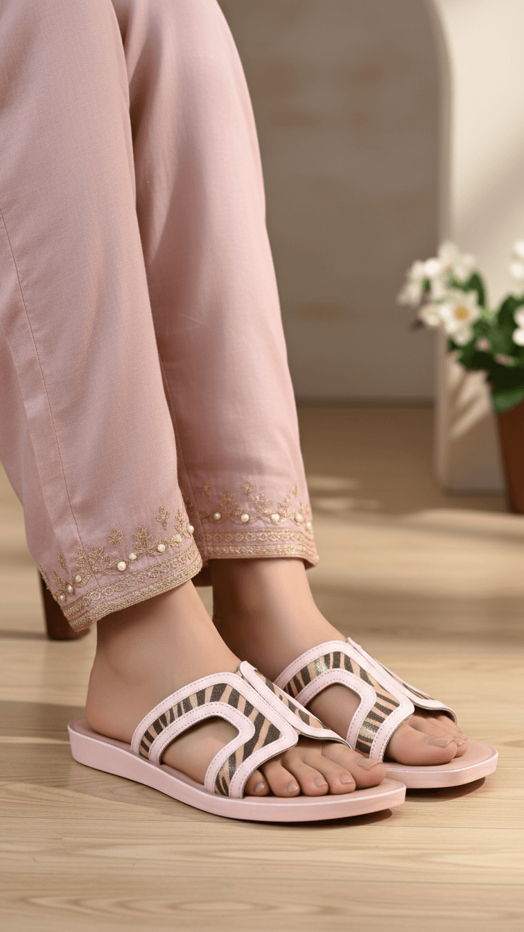 Pink Casual Women Softy CL5579