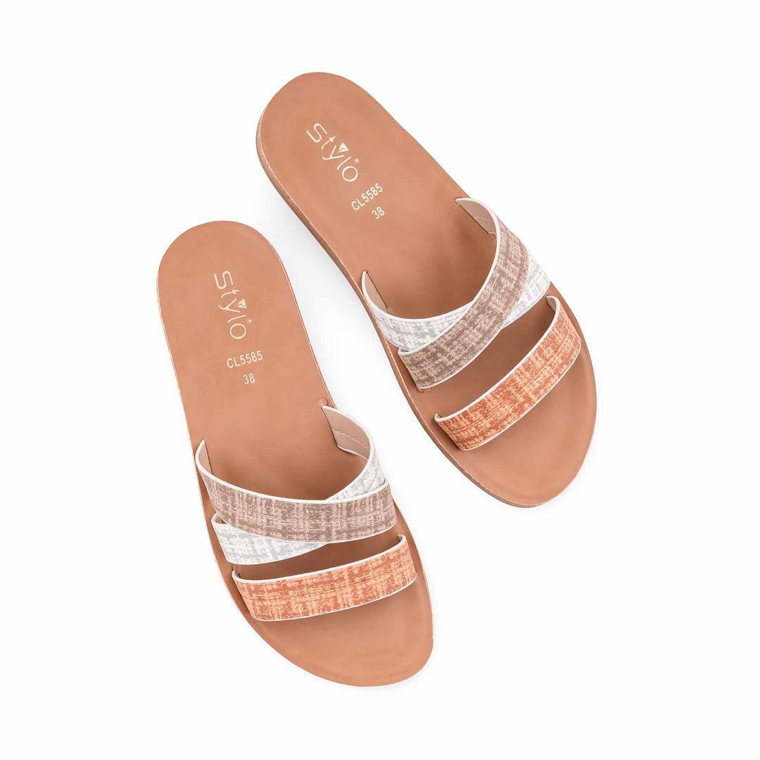 Beige Casual Softy For Women CL5585