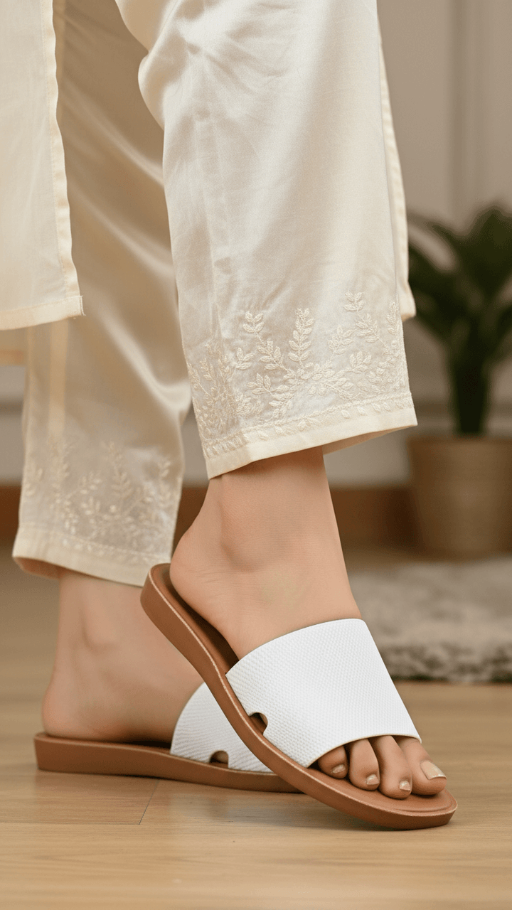 White Casual Women Softy CL5601