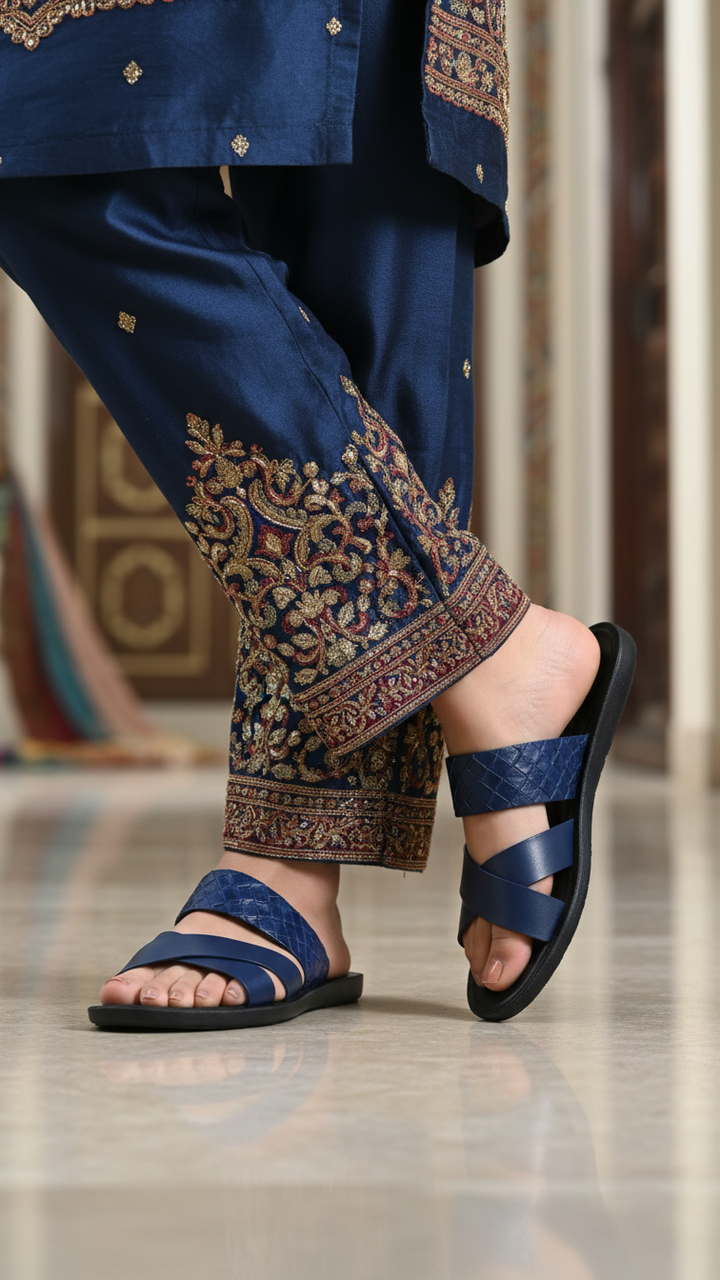 Blue Casual Women Softy CL5604